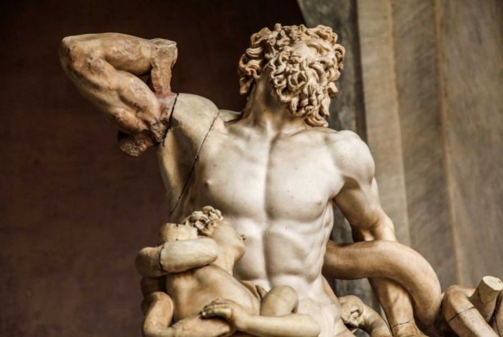 The Laocoön's Scream in the Vatican Museums