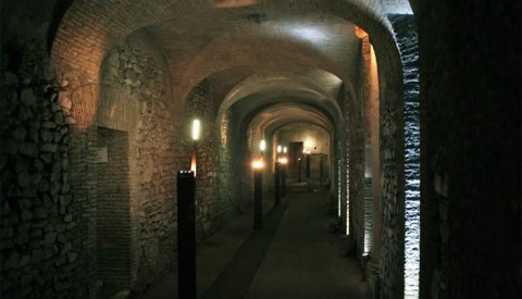 Wander through eerie subterranean tunnels