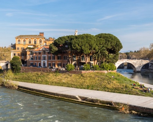 The story of the Tiber Island