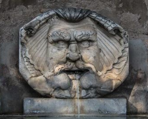 Hundreds of Little Fountains in Rome