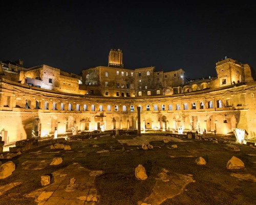 Spectacular Colosseum Light Show