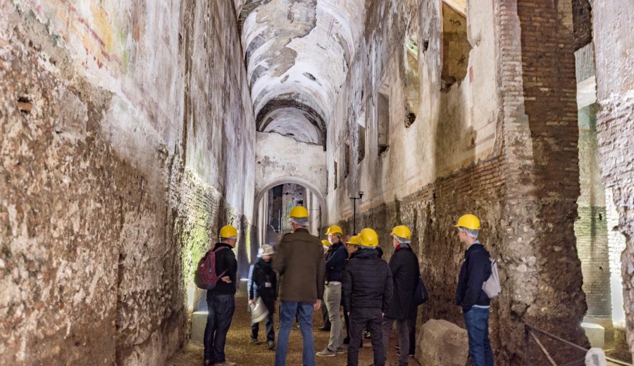 Wander though the yawning halls of Nero's Golden House