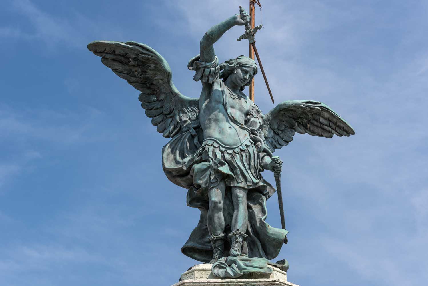 Castel st Angelo Holy Angel