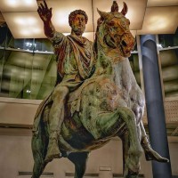 On our Capitoline Museums tour you'll get to see the incredible equestrian monument to Marcus Aurelius