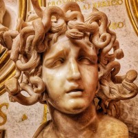 Gaze on Bernini's terrifying Medusa in the Capitoline Museums