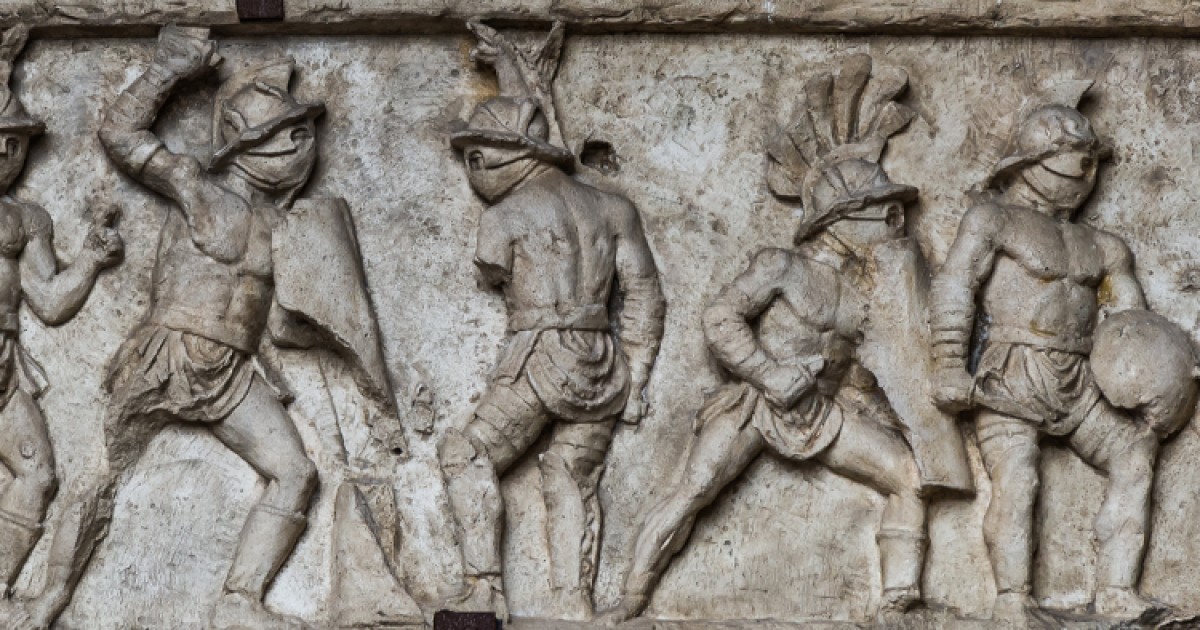 ancient roman colosseum games