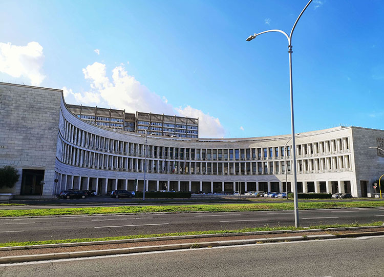 Palazzo dell'INPS, Eur, Rome