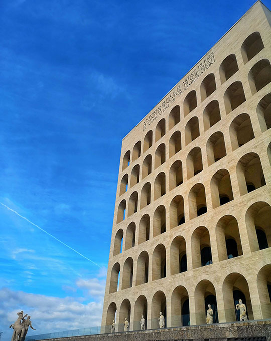 Square Colosseum, Rome