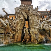Get the full story behind Bernini's Fountain of the Four Rivers