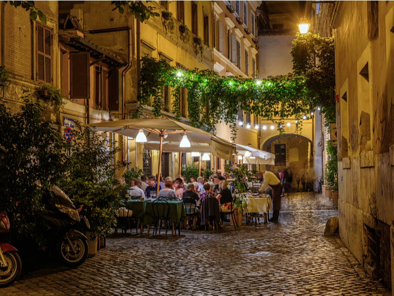 Trastevere, restaurant in Rome