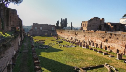 Discover the excesses of the ancient emperors in the remains of the vast imperial palaces, inlcuding the Stadium