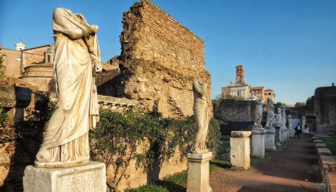 Learn about the fascinating lives of the Vestal Virgins, keepers of Rome's sacred flame