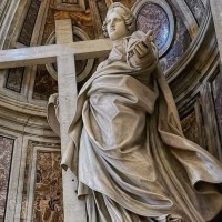 Admire Bernini's Baroque masterpieces in St. Peter's basilica