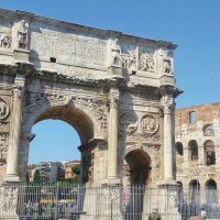 The fabulous Arch of Constantine is Rome's largest triumphal arch, celebrating the achievements of the emperor