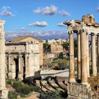 Learn about the architecture of ancient Rome, including the incredible temple of Saturn