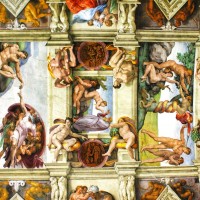 Come face-to-face with Michelangelo's Sistine Chapel ceiling