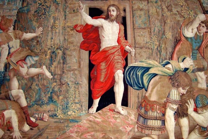 The Resurrection of Christ in Vatican Museum’s Tapestry Gallery