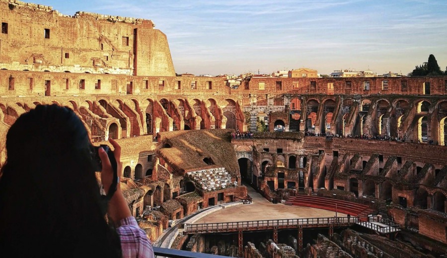 Walk through the Colosseum, Rome's most iconic building