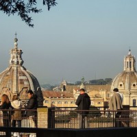 Enjoy spectacular panoramas across Rome from the Palatine Hill