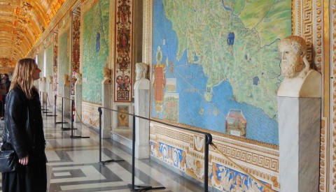 Immerse yourself in the vivid world of the Renaissance in the Vatican's spectacular Hall of Maps