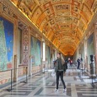 Explore the landscapes of Renaissance Italy in the Vatican Hall of Maps