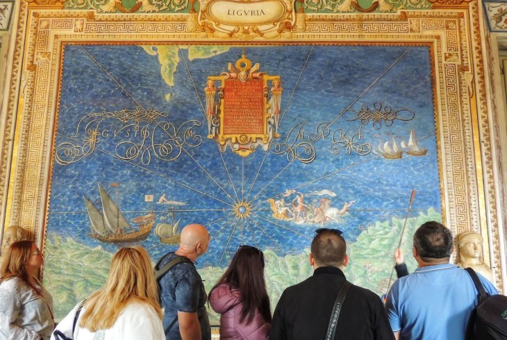 Christopher Columbus Hitches a Ride in the Vatican Museums' Hall of Maps