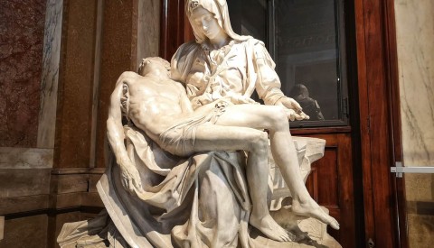 Get the full story behind Michelangelo's Pieta, the artwork that shot the young artist to fame