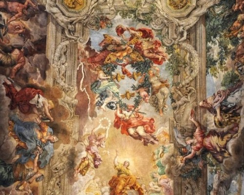 5 Amazing Ceiling Paintings in Rome