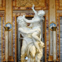 Learn about Bernini's original take on ancient mythology, such as the dark tale of Pluto and Persephone