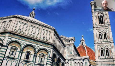 Take a virtual stroll through Piazza del Duomo and learn about the spectacular Romanesque architecture