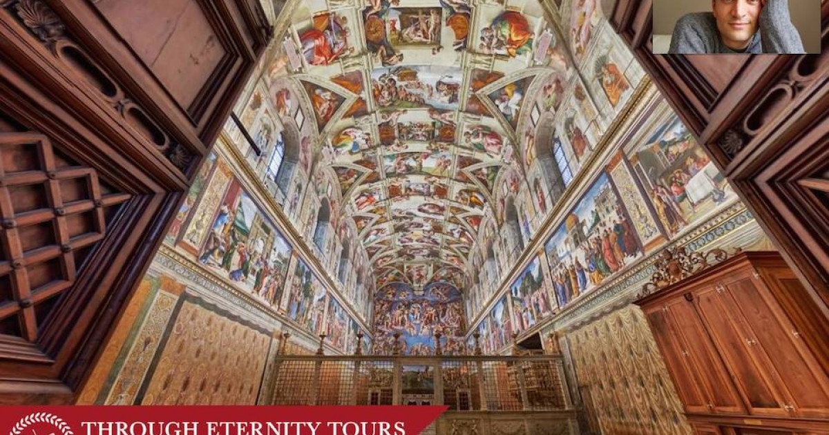 Ceiling of the sistine chapel virtual tour shelly lighting