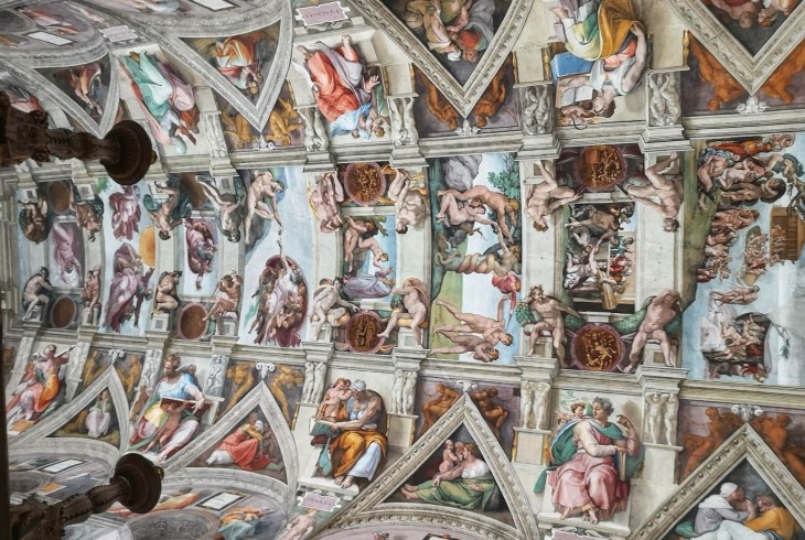 painter of the sistine chapel in rome
