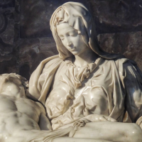 Learn about Michelangelo's iconic Pieta sculpture