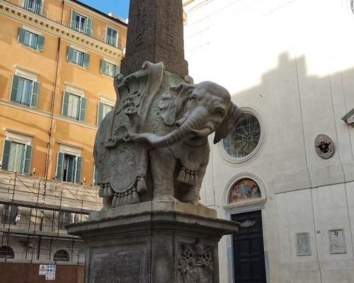 Of Obelisks and Pachyderms: Bernini’s Elephant in Piazza della Minerva