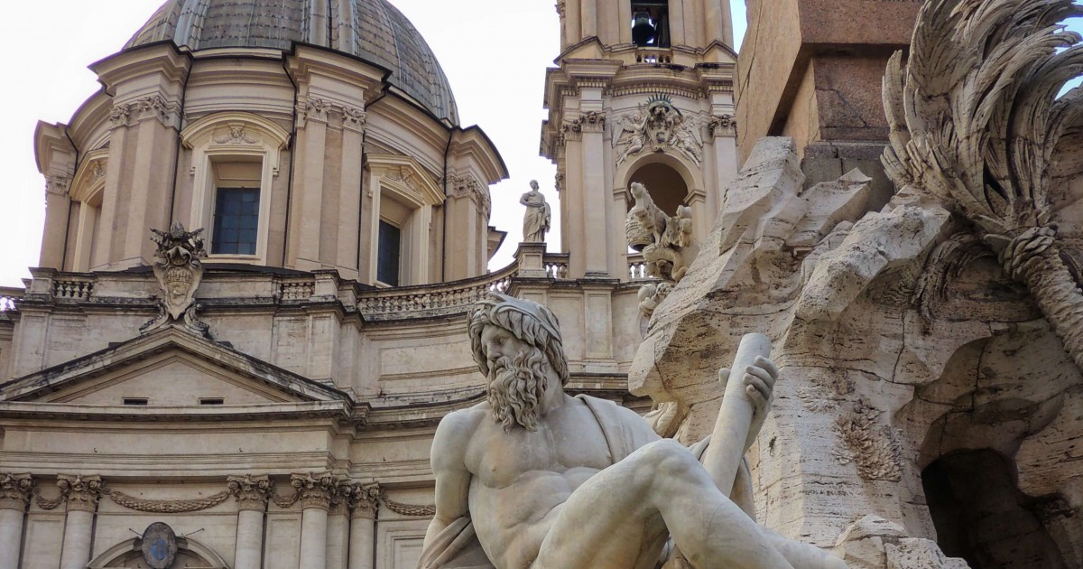 Four Rivers In Piazza Navona