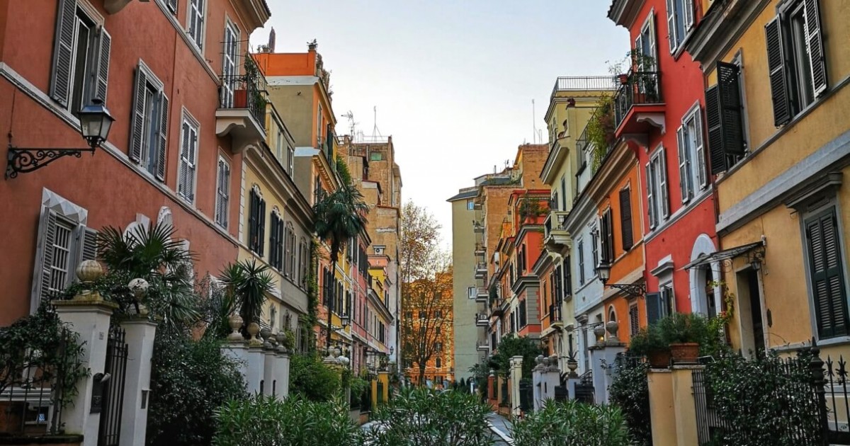 London comes to Rome Picturesque Piccola Londra in the Flaminio