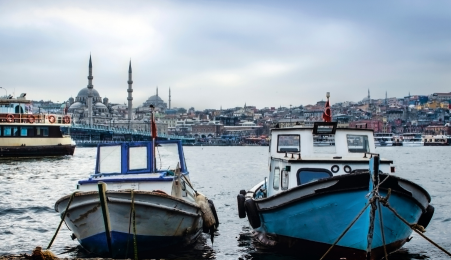 View of the Bosphorus 