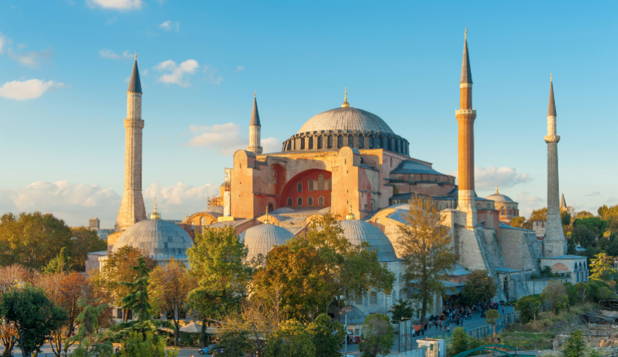 View of Hagia Sophia