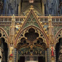 Gaze on the unique Gothic architecture of Westminster Abbey