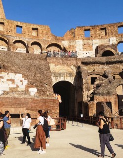 Colosseum with Gladiator Arena Floor, Forum and Palatine Hill Semi-Private Tour