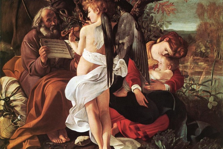 Caravaggio’s Rest on the Flight into Egypt in Rome’s Doria Pamphilj Gallery
