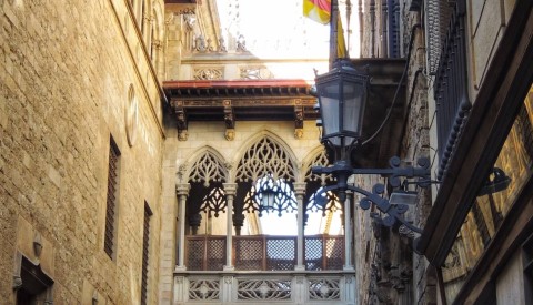 Barcelona Gothic Quarter Tour with Tapas and Cava Wine - image 1