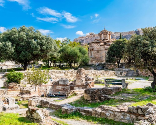 Visiting the Ancient Agora of Athens