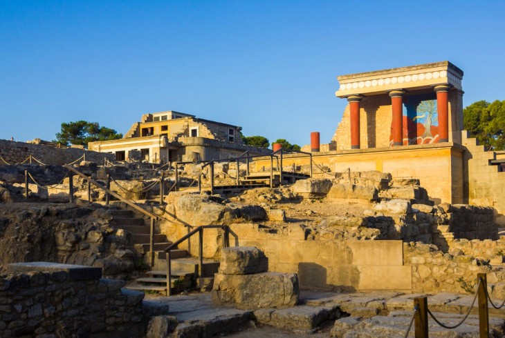 The Archaeological Site of Knossos