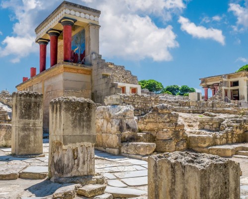 The Archaeological Site of Knossos