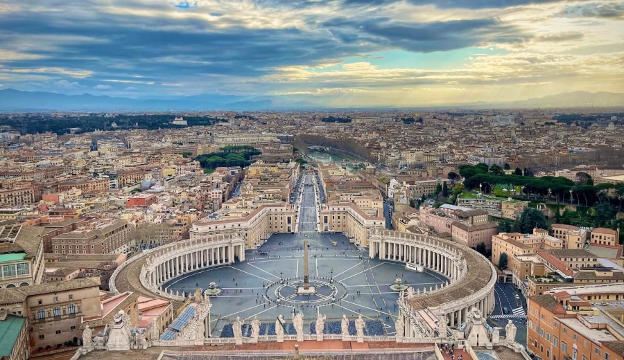 Enjoy amazing views on a dome climb of St. Peter's