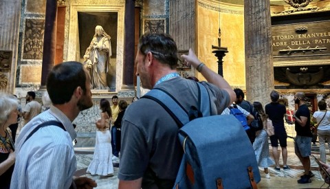Explore the wonders of the Pantheon with an expert guide