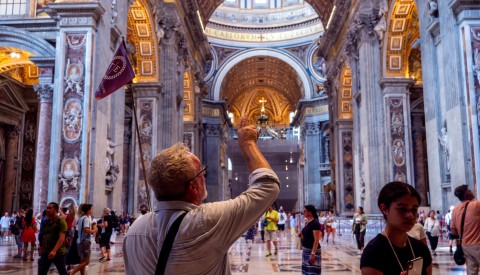 Explore the centre of the Catholic World, with a private tour of St Peter's Basilica