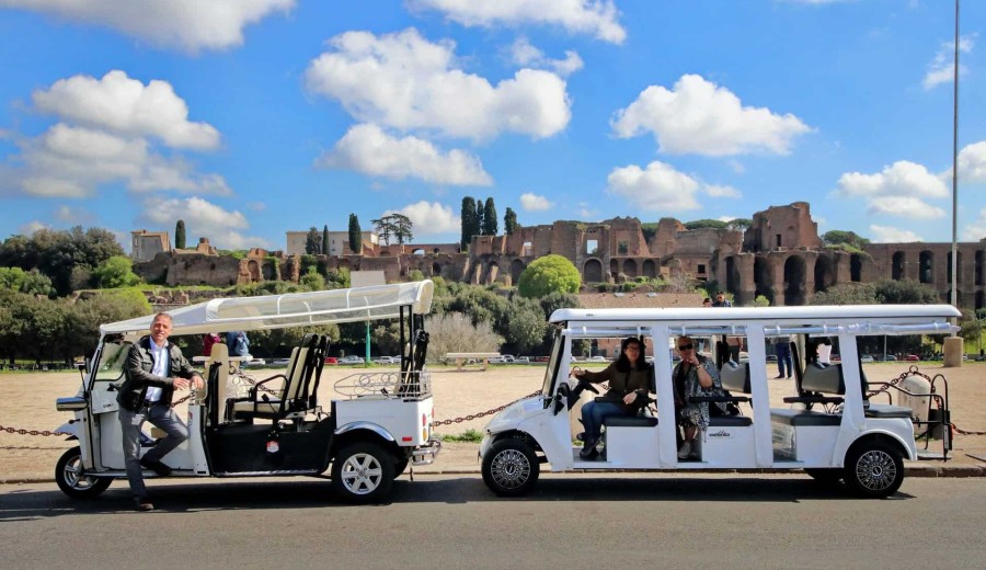 Private Golf Cart Tour of Rome