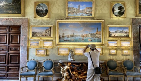 Witness the  family's superb art collection